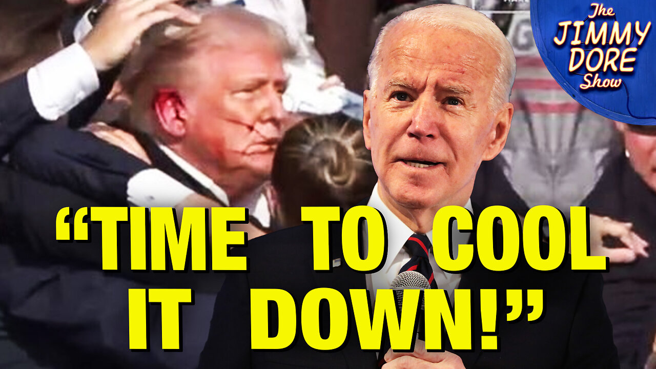 Biden Renounces HIS OWN Violent Rhetoric Against Trump