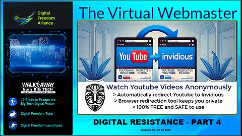 Watch Youtube Anonymously - Automatically Redirect Youtube to Invidious