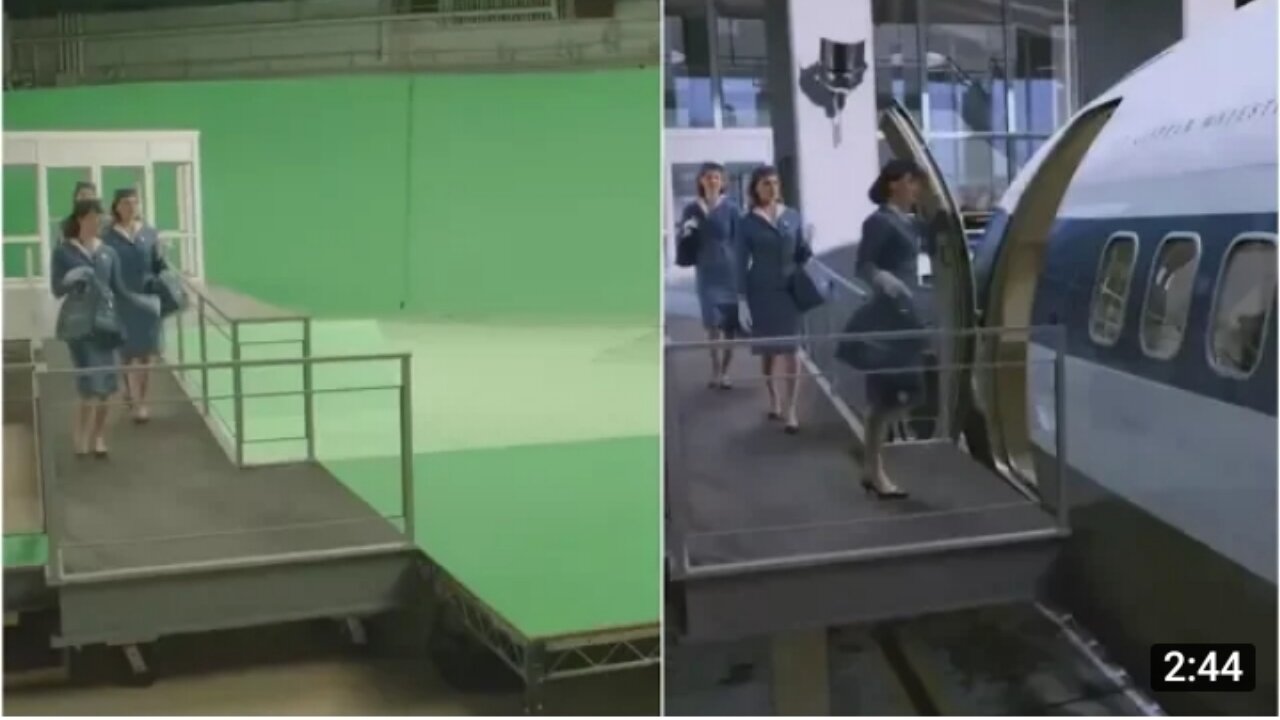 Amazing Work in movies (VFX) (CGI) before and after shot