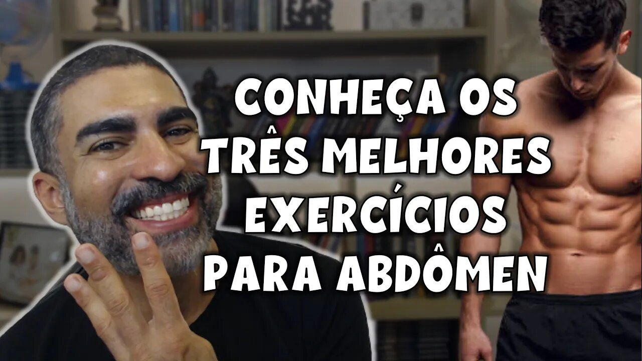 Três exercícios que mais trabalham o abdomen