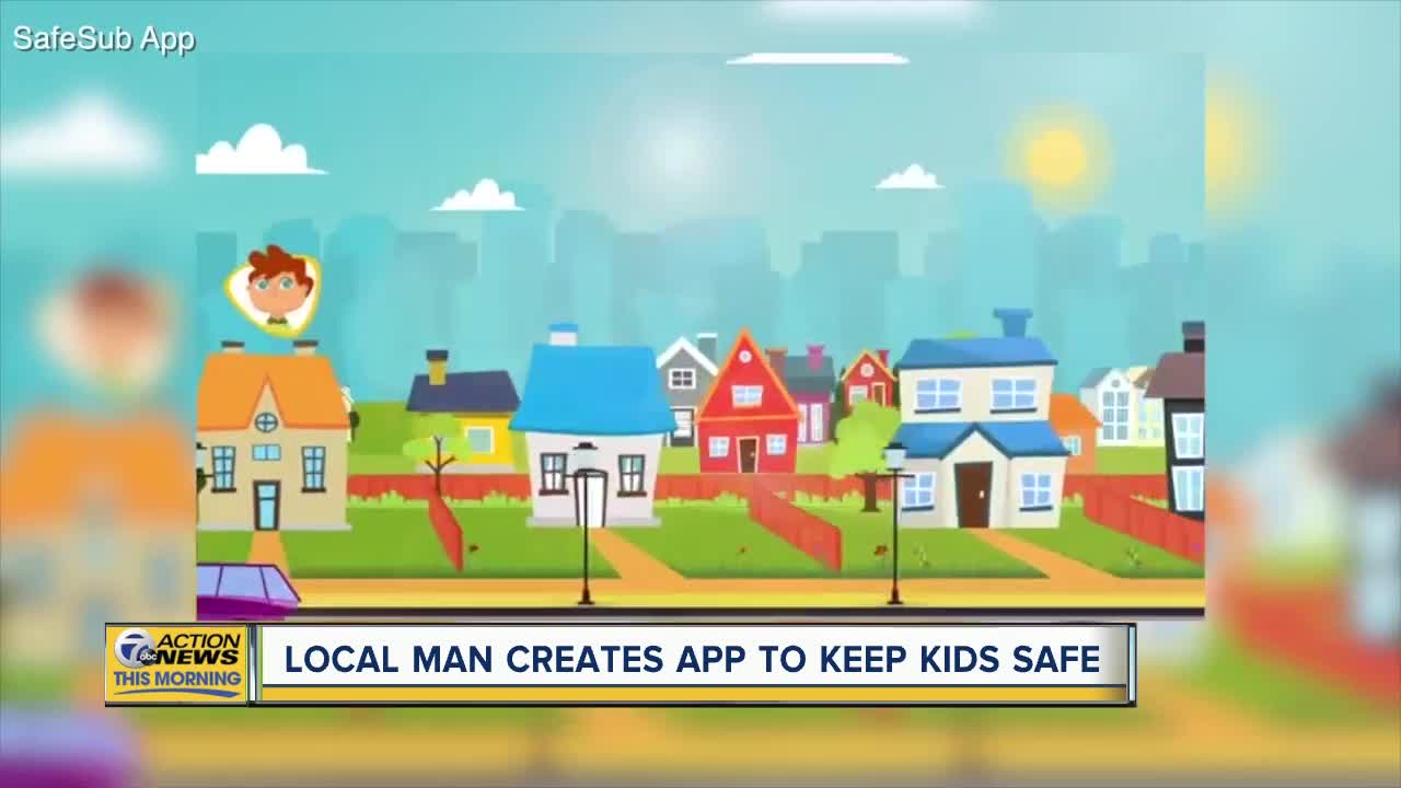 Metro Detroit man creates app to keep kids safe