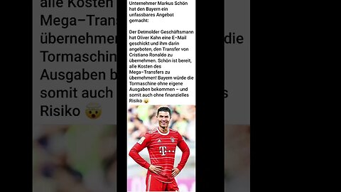 CR7 bald un München?