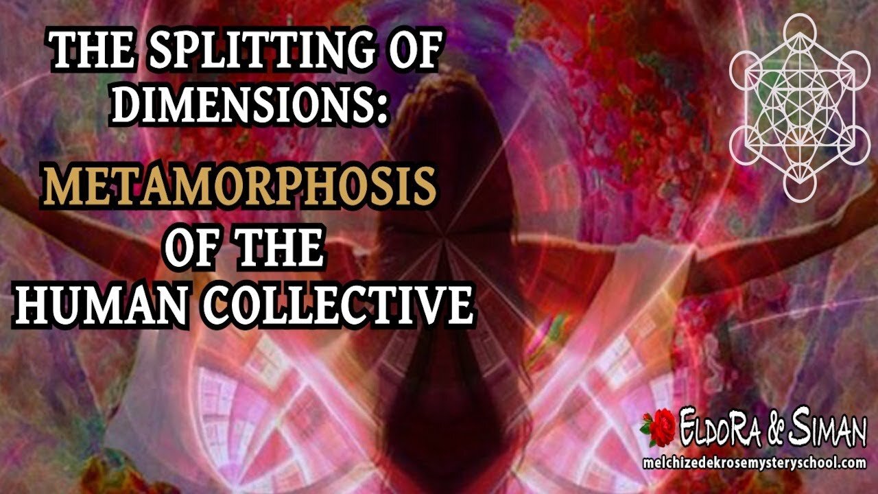The Splitting of Dimensions, Metamorphosis of the Human Collective