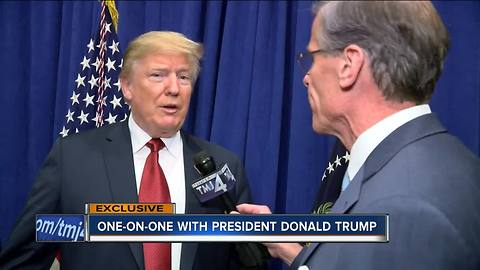 One-on-one with President Trump