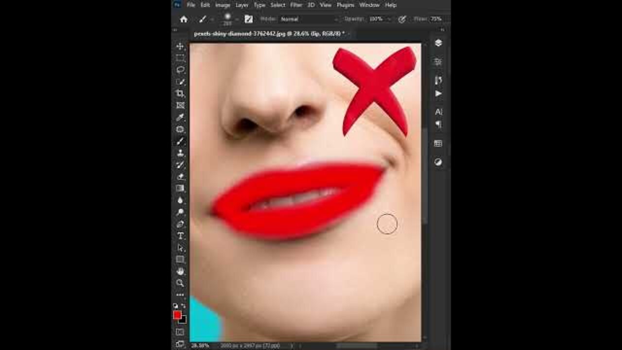 Mind-blowing technique to create realistic lipsticks in photoshop.