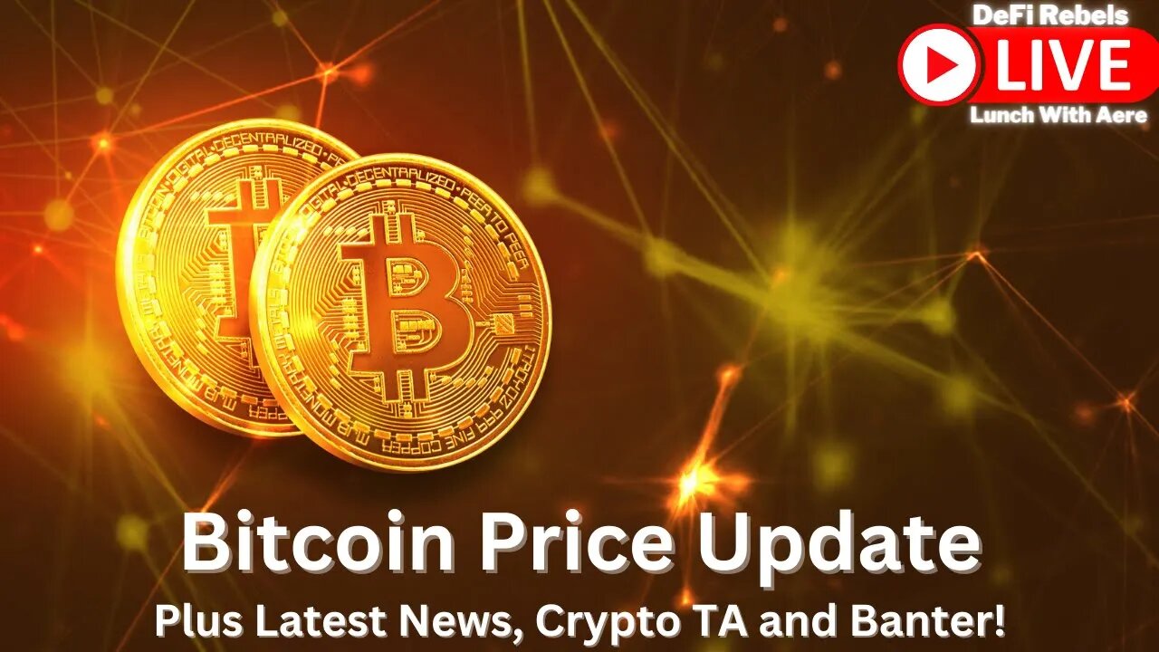 Bitcoin Latest Price Update| Altcoin and Crypto TA | LIVE!