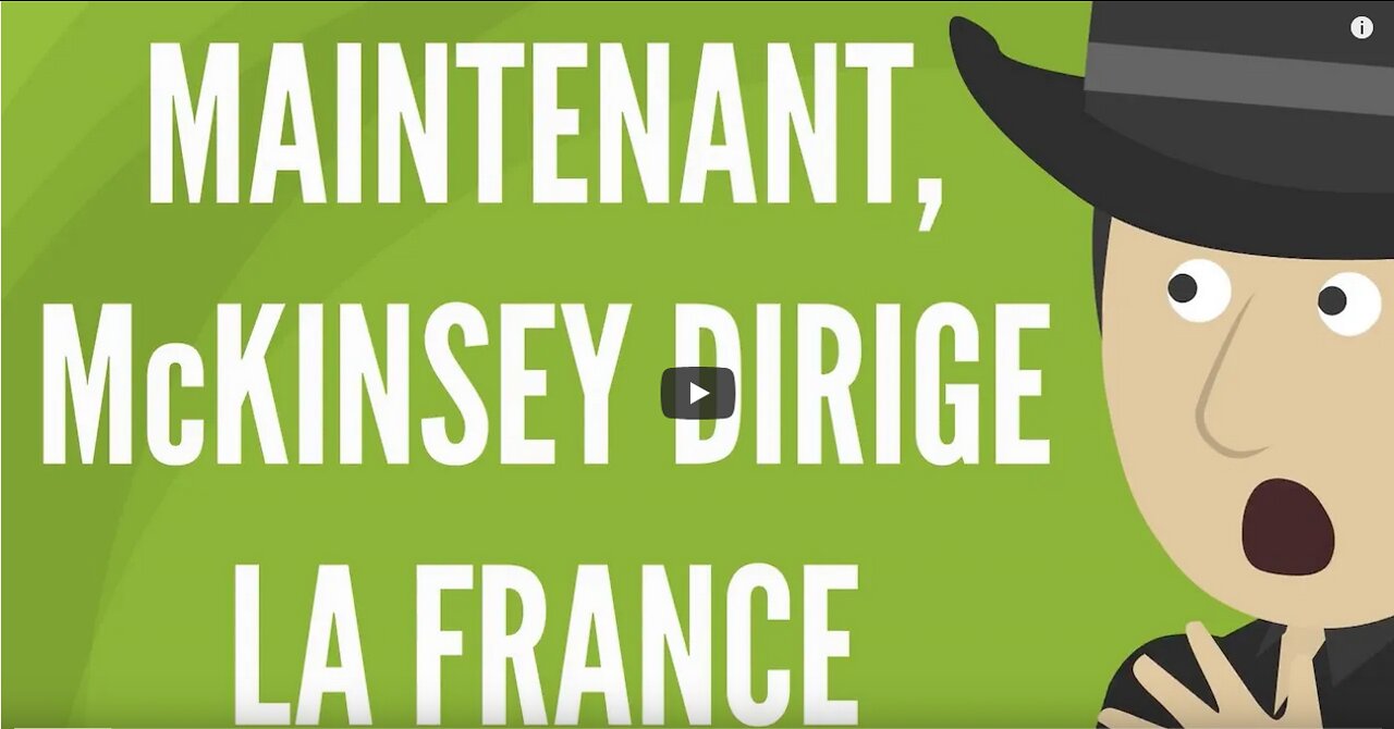 Maintenant, McKinsey écrit Le Programme Présidentiel DEmmanuel Macron #McKinseyGate