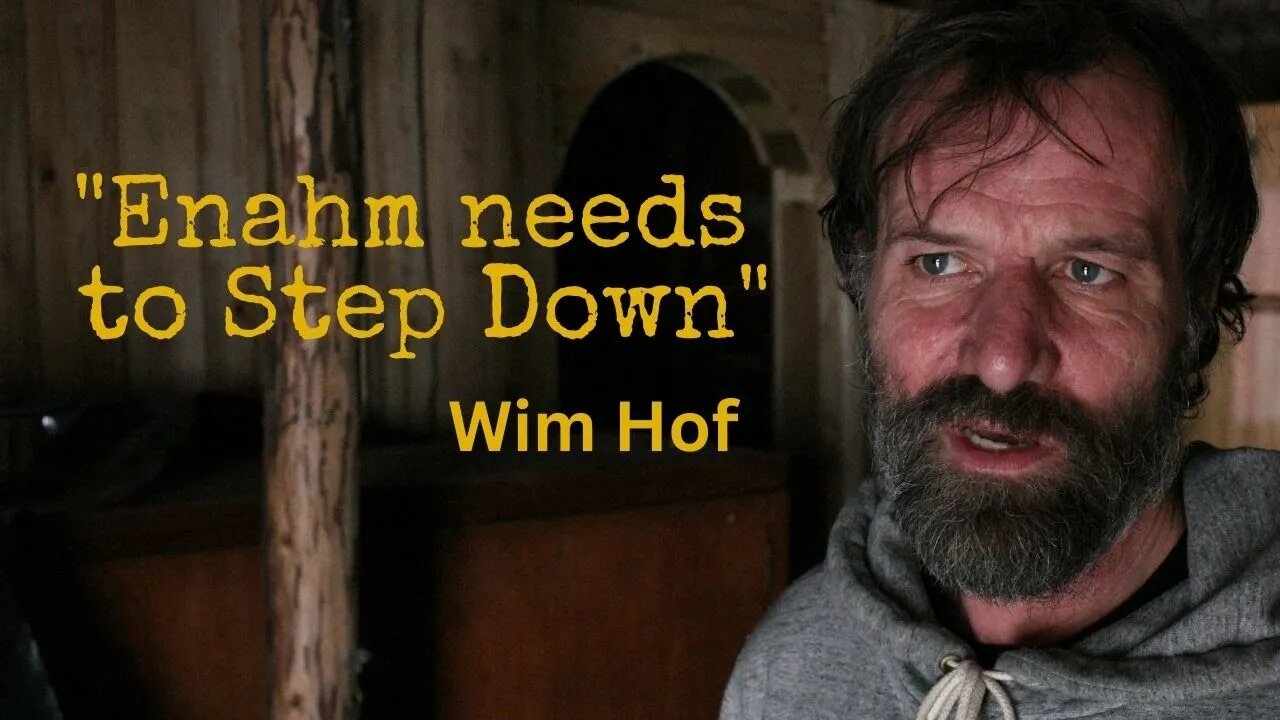 Wim Hof Responds after Enahm Takes Down my Channel