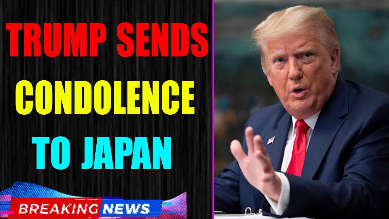 LATEST BREAKING NEWS: TRUMP SENDS CONDOLENCE TO JAPAN & ABE'S FAMILY!!! JULY 09, 2022 - TRUMP NEWS