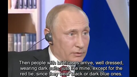 Putin In 2017: American Presidents Are Puppets, USA Is Ruled By Men In Black!