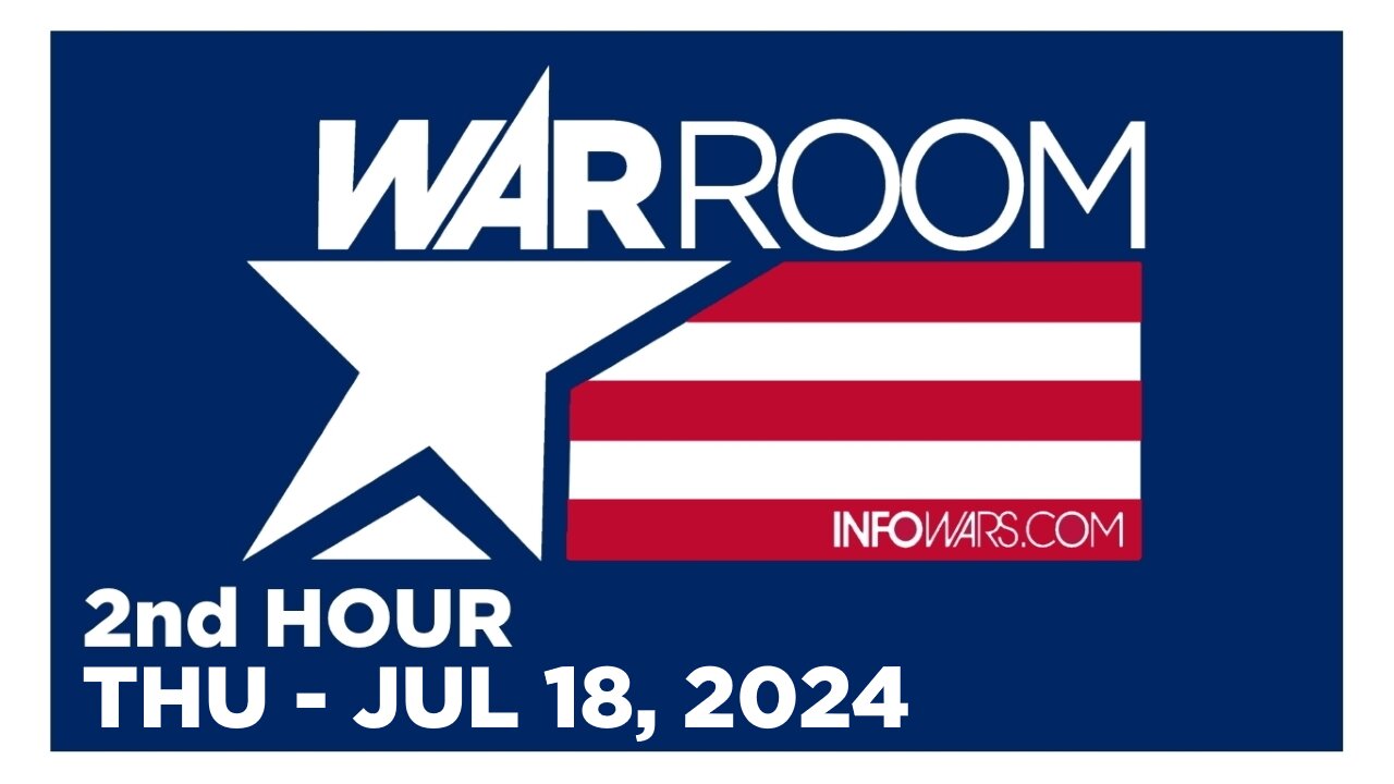 WAR ROOM [2 of 3] Thursday 7/18/24 • JOHN CULLEN MORE THAN ONE SHOOTER | TINA PETERS PERSECUTION