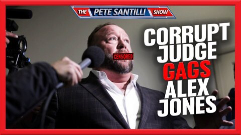 CORRPUT JUDGE NOT ALLOWING ALEX JONES TO TALK TO MEDIA