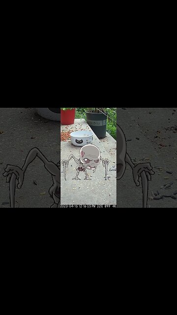 A Creepy Monster Visits #Shorts 😬