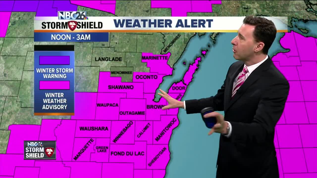 Michael Fish's NBC26 New Year's Eve weather forecast