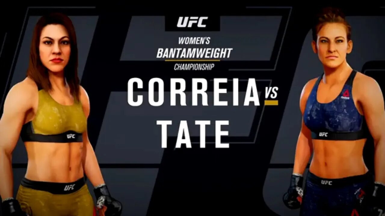 EA Sports UFC 3 Gameplay Miesha Tate vs Bethe Correia