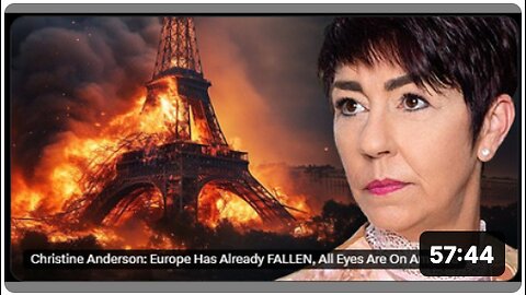 Christine Anderson: Europe Has Already FALLEN, All Eyes Are On America