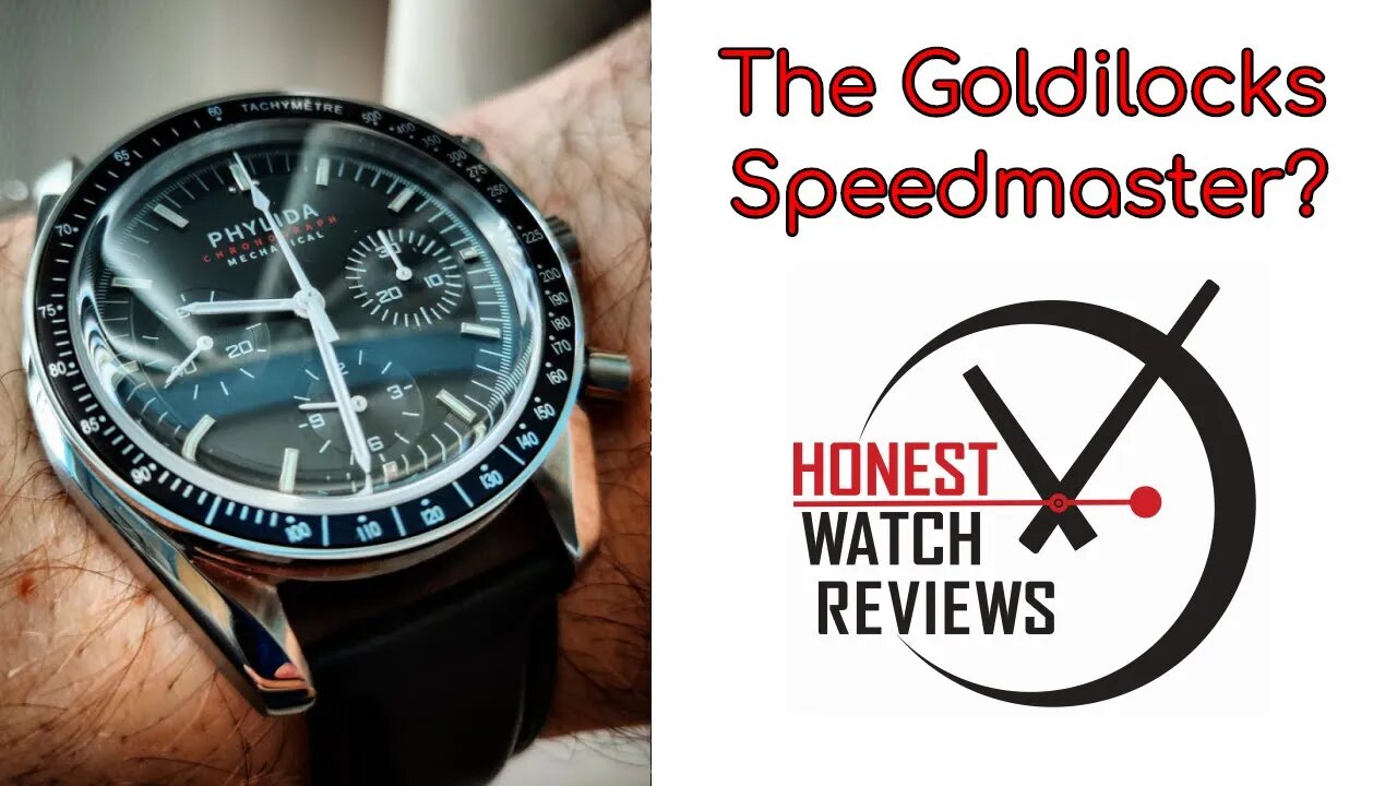 Phylida 🌘 Omega Speedmaster Moonwatch 🌒 ST1901 Homage Comparison 🥊 Honest Watch Review #HWR