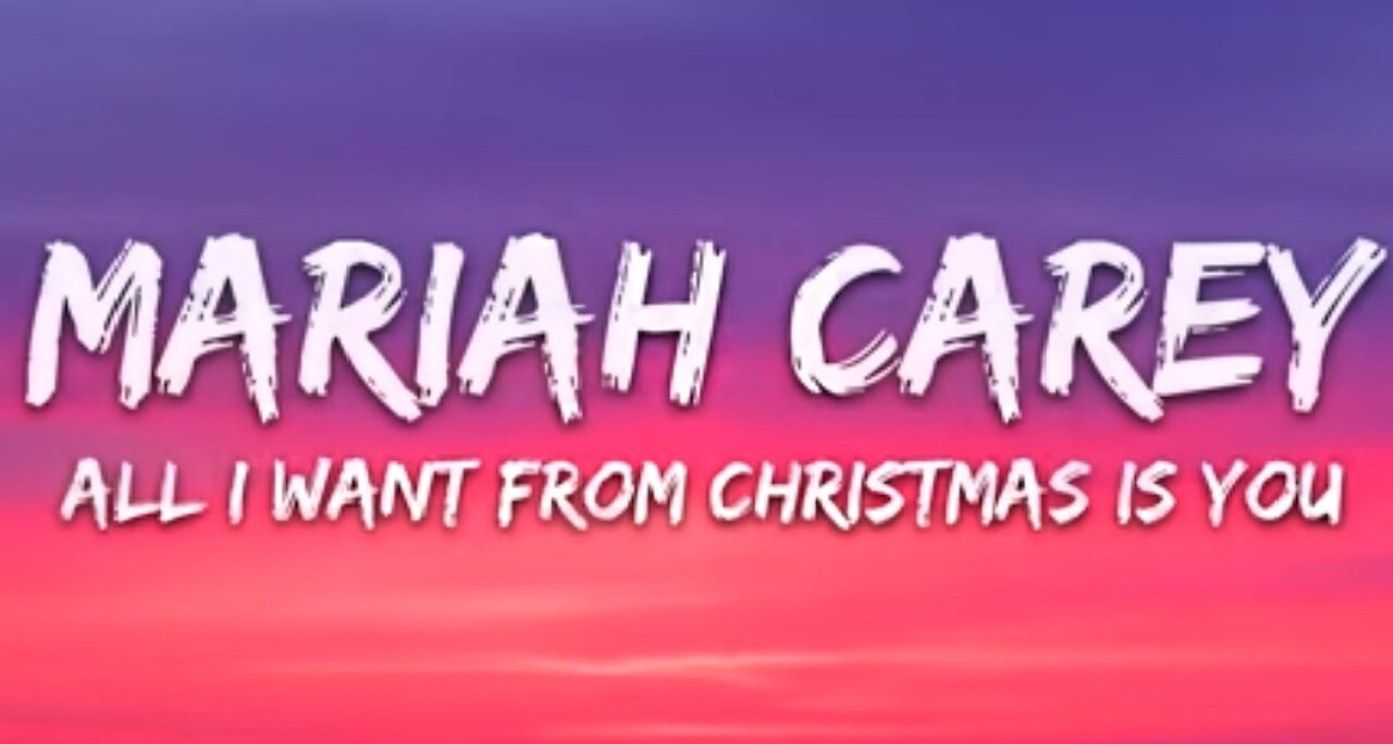 Mariah Carey - All I Want For Christmas Is You (Lyrics)