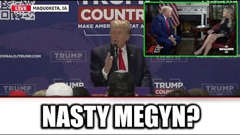 TRUMP CALLS MEGYN KELLY “NASTY” FOR GIVING A LEGIT INTERVIEW ABOUT LOCKDOWNS, FAUCI & GENDER