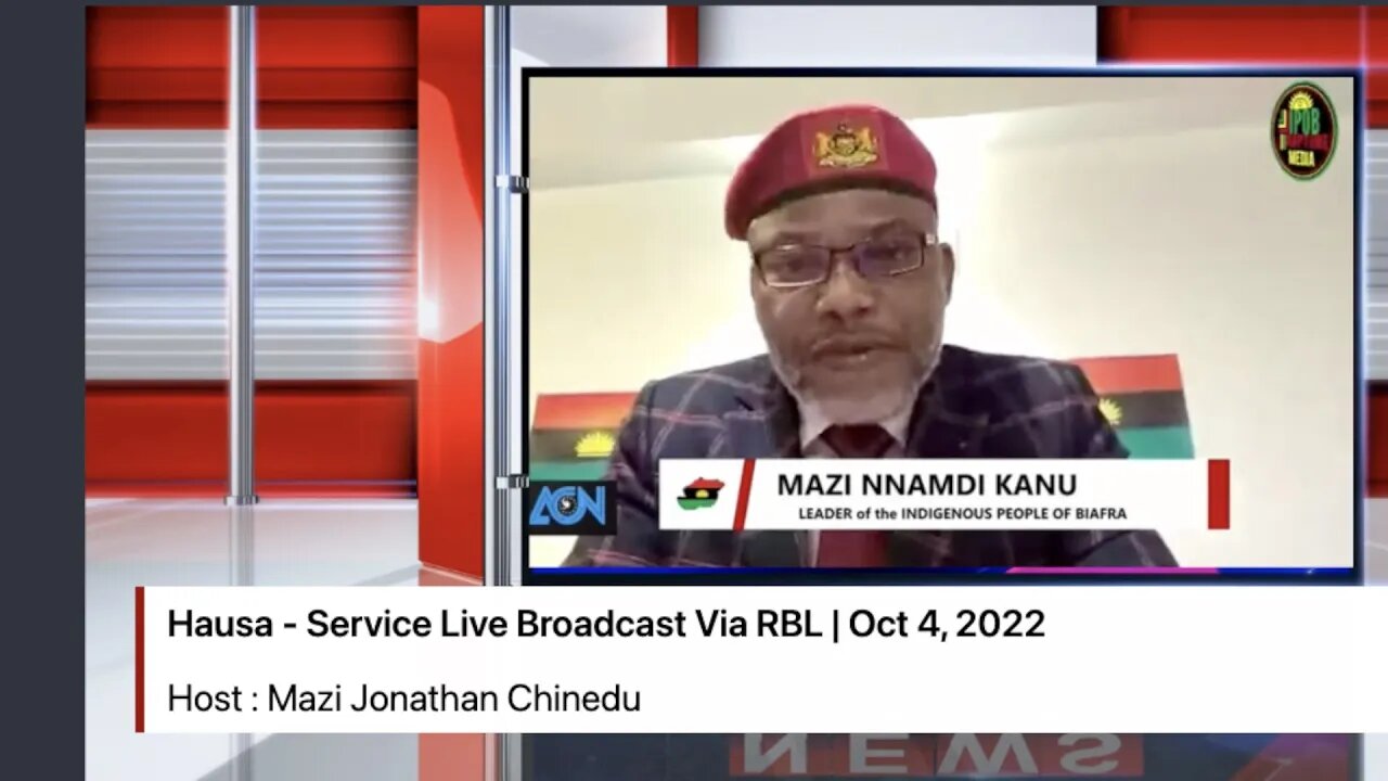 Welcome To The University Of Radio Biafra | Hausa - Service | Host: Mazi Jonathan | Oct 4, 2022