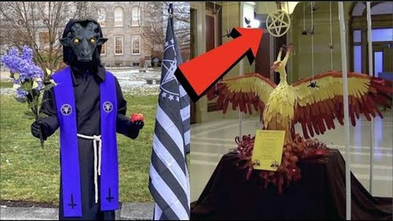 SATAN'S RISING! DEMONIC "CHRISTMAS" DISPLAYS ALL OVER AMERICA SHOWS HOW FAR HUMANITY HAS FALLEN!