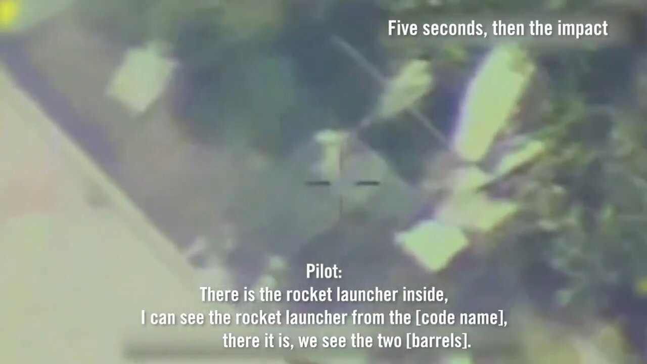Hamas Turned A Civilian Building Into A Rocket Launcher Site, Then ....