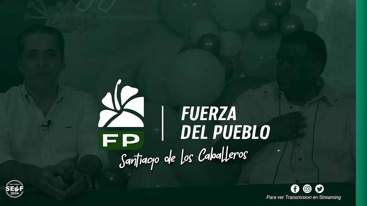 ANTHONIO VASQUEZ Y JAIME PERELLÓ - INSCRIPCIONES PRE-CANDIDATURAS FP SANTIAGO