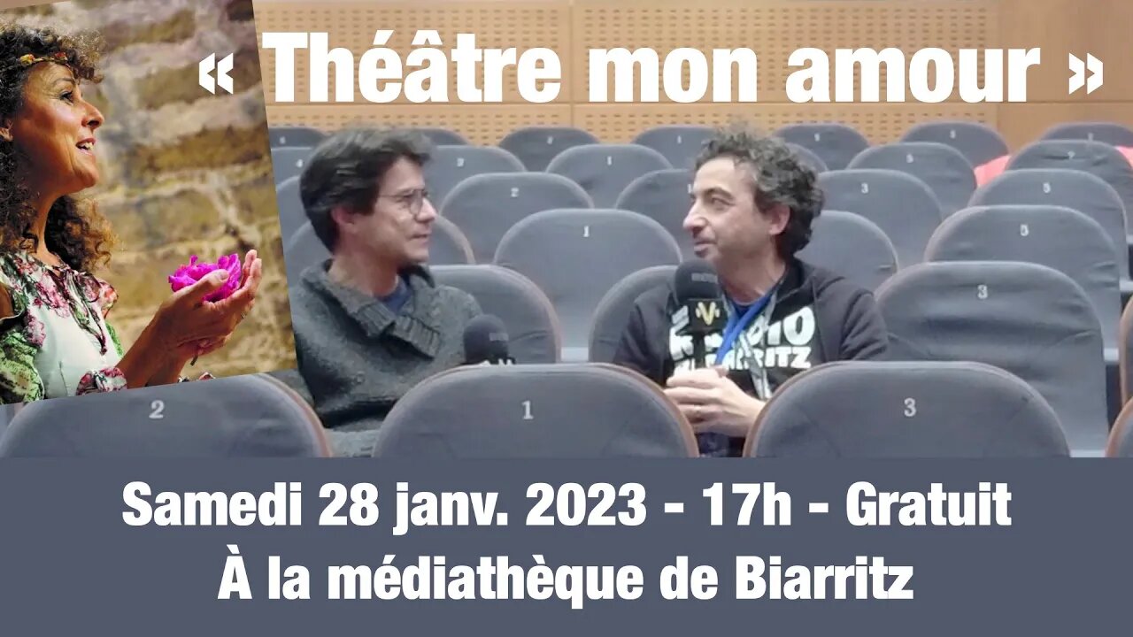 à l'honneur Léonardo : son spectacle "Théâtre mon amour" interprété par Cendrine Santamaria