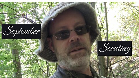 September Scouting for Whitetails
