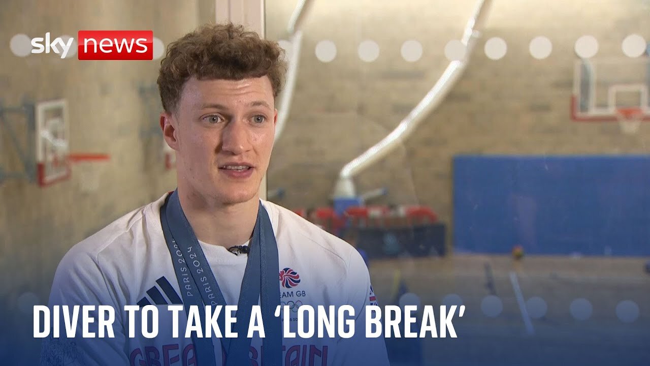 Olympic medallist opens up on mental health struggle - and says he might not return to diving
