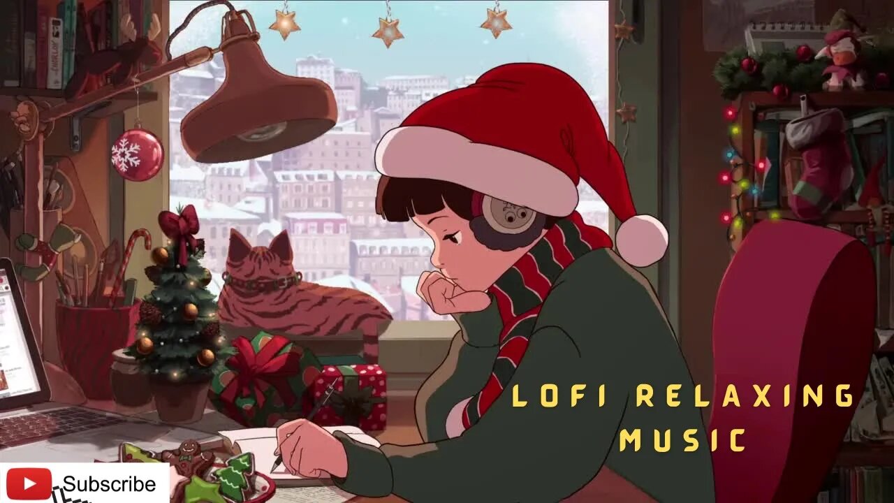 🔴 LOFI MAGICAL WINTER XMAS NIGHT | VIBE SOUL LIVE | XMAS MUSIC