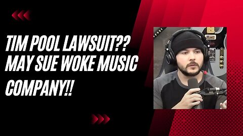 Tim Pool Takes On Woke Music Company: The Lawsuit Explained