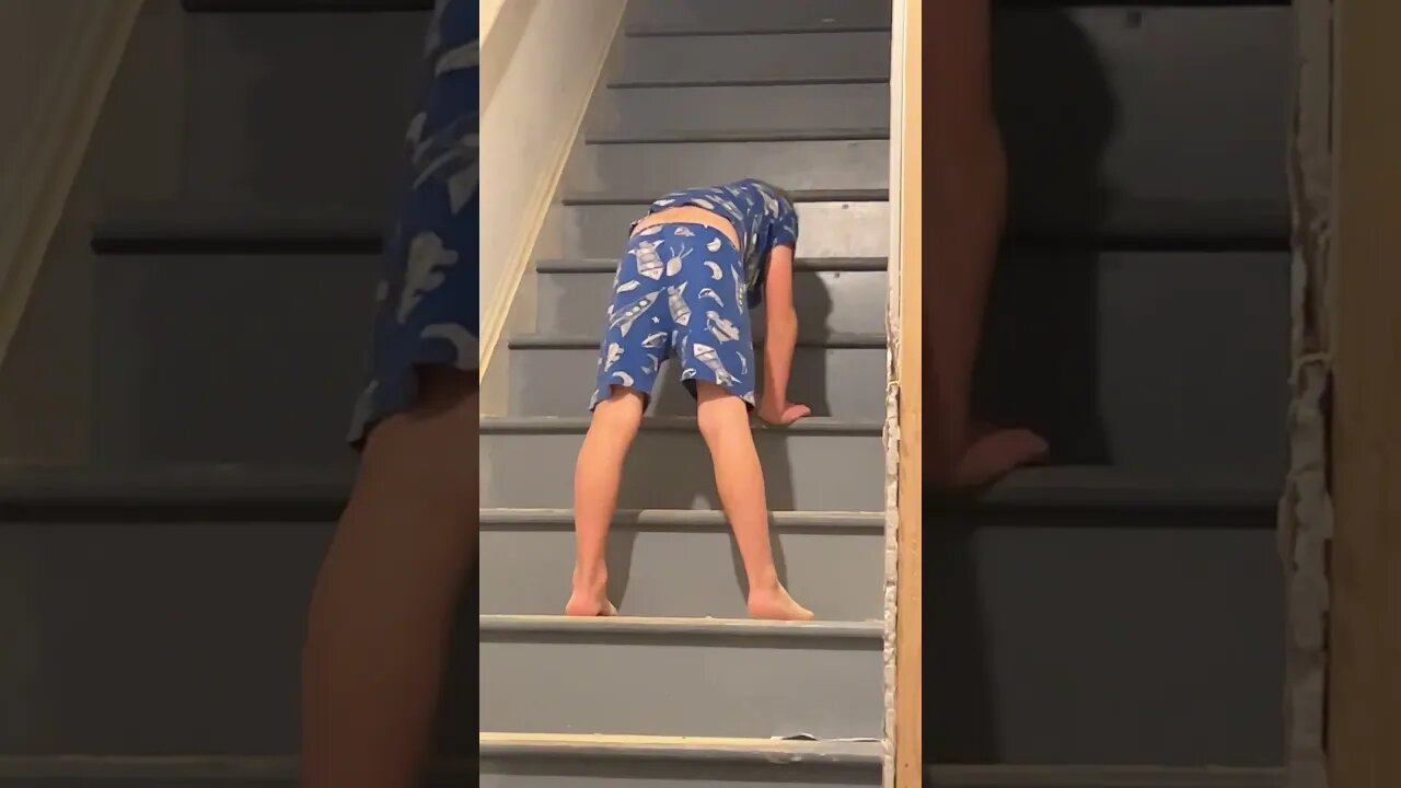 Cleaning the Stairs