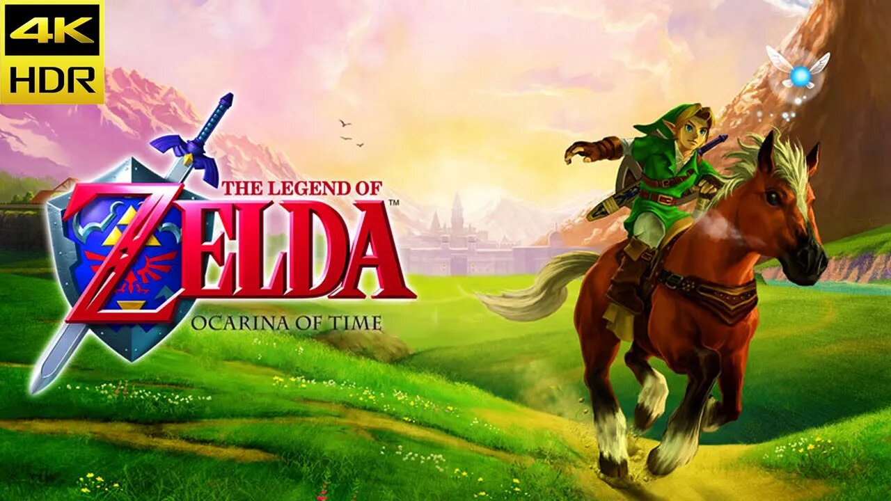 The Legend of Zelda: Ocarina of Time N64 - Gameplay Walkthrough Part 1 (4K 60FPS) (RTX 4090 i9 DDR5)