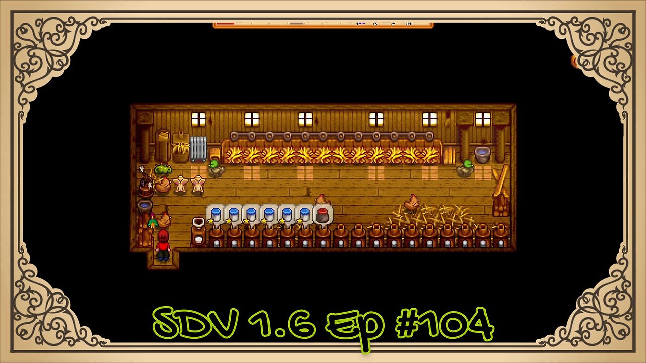 The Meadowlands Episode #104: Skull Cavern and A Big, Big Barn! (SDV 1.6 Let's Play)