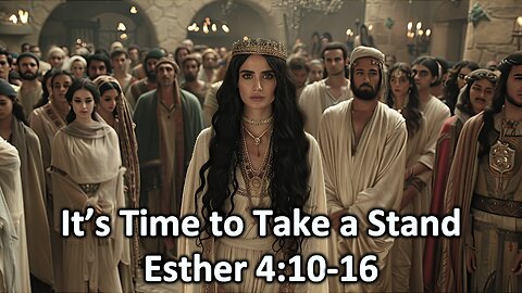 Sunday Sermon 11/3/24 - It's Time To Take A Stand