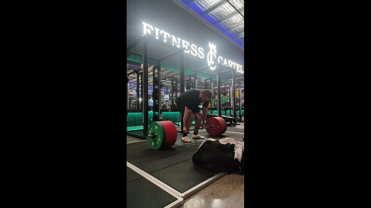 Week 1 727lb clusters deadlift