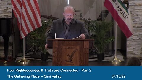 How Righteousness and Truth Are Connected - Part 2 - Righteousness 24