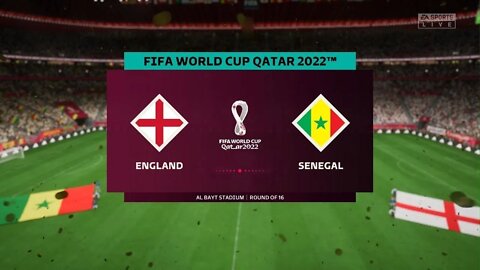 FIFA 22 | England vs Senegal - World Cup