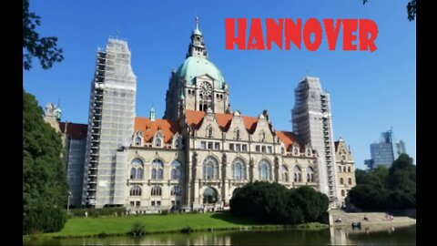 Walking in HANNOVER, Germany.