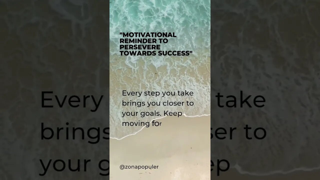 Life Motivation Words "Motivational reminder to persevere towards success" #qoutes #shorts