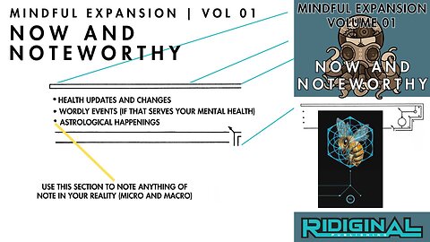 Now & Noteworthy | Mindful Expansion | Volume 01