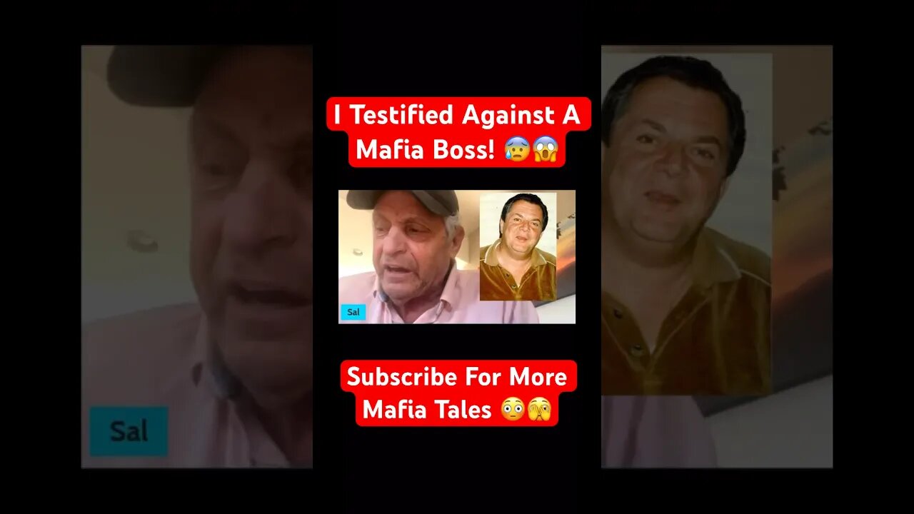 I Testified Against Mafia Boss Joe Massino! 😰😱 #mafia #informant #testimony #fbi