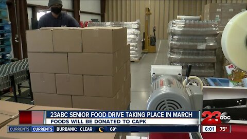 23ABC Senior Food Drive taking place in March, foods will be donated to CAPK