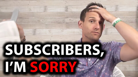 I FAILED My Subscribers and It WON'T Happen Again!