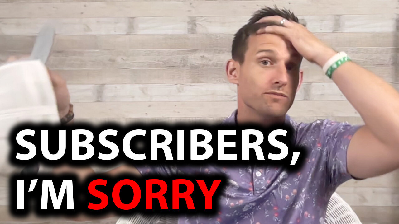 I FAILED My Subscribers and It WON'T Happen Again!