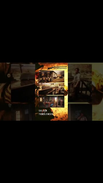 SALOON - TUMBLEWEED - #reddeadonline #rdr2online