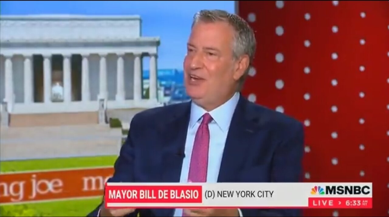 NYC Mayor Dictates That Vaccine Mandates Help People
