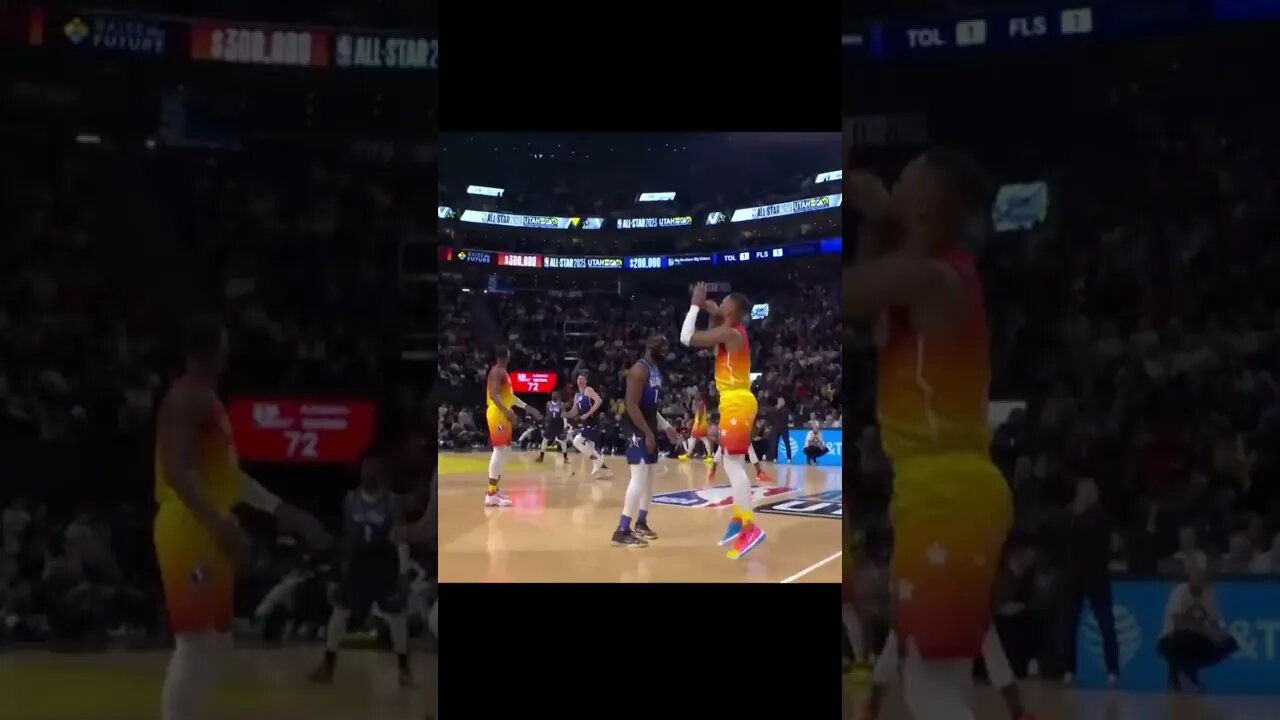Damian Lillard FILTHY ALLSTAR HALF COURT SHOT 2023