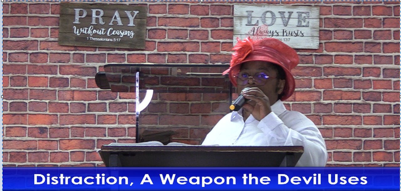 Distraction, A Weapon of the Devil. Pastor Angeline Epse.